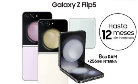 Samsung Galaxy Z Flip 5 5G ( Gray, 8GB-256GB ) - Grey