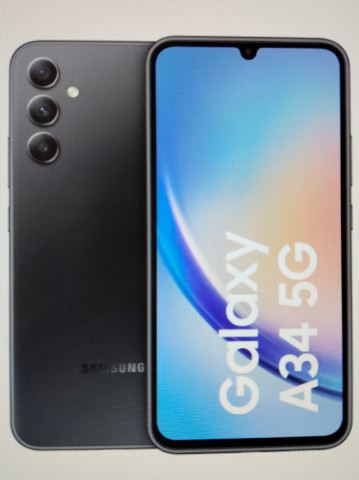 Samsung Galaxy A34 5G ( Awesome Graphite, 8GB-256GB ) - Awesome Graphite