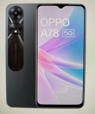 Oppo A78 5G ( Glowing Black,8GB-128GB ) - Glowing Black